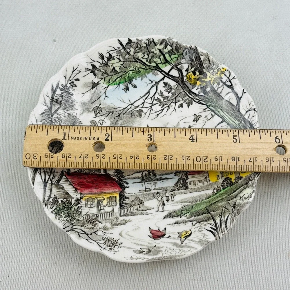 J&G Meakin Welcome Home Saucer Lot of 3 English Staffordshire‎ Replacement